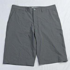 Willy 32 x‎ 12" Gray Made in California Tech Performance Golf Flex Chino Shorts